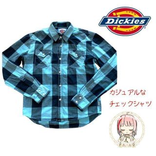 ディッキーズ(Dickies)のディッキーズ チェック シャツ L ギンガム 総柄 シャツ ワーク ゆるだぼ(シャツ)