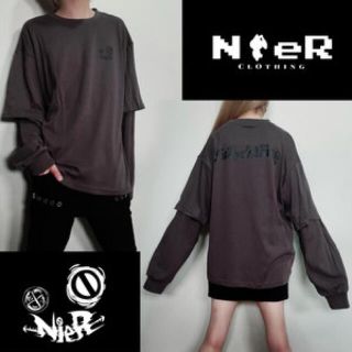 Tシャツ　NieR 長袖　トップス(シャツ/ブラウス(長袖/七分))