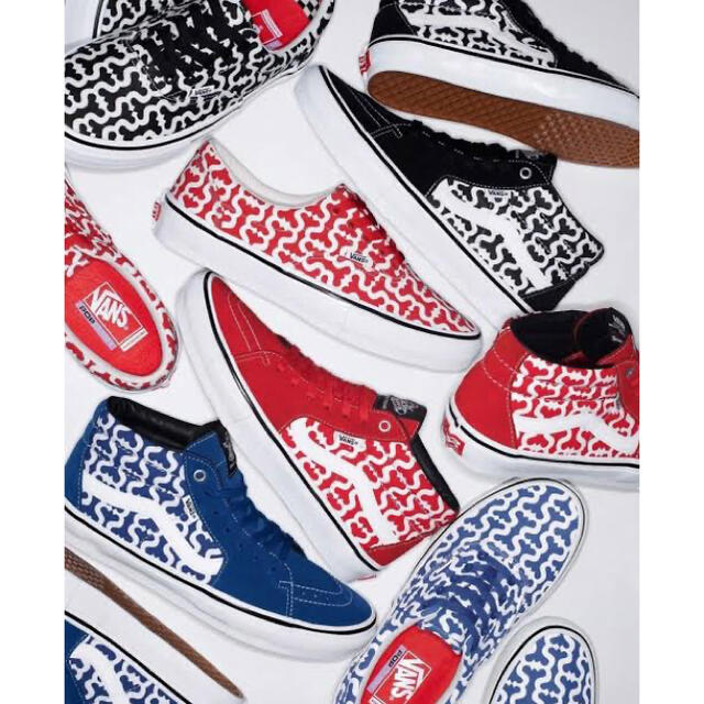 木村拓哉着用 Supreme × Vans S Logo Era 27.5cm