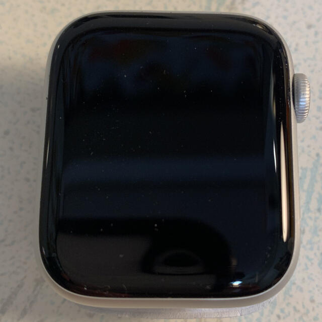 Apple Watch Series 4 GPSシルバー44mmメンズ