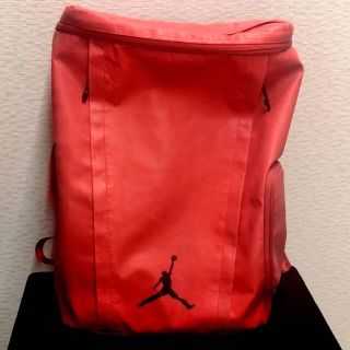 ナイキ(NIKE)のNIKEリュック ジョーダン ジャンプマン 赤 ボックス BOX型 バックパック(バッグパック/リュック)