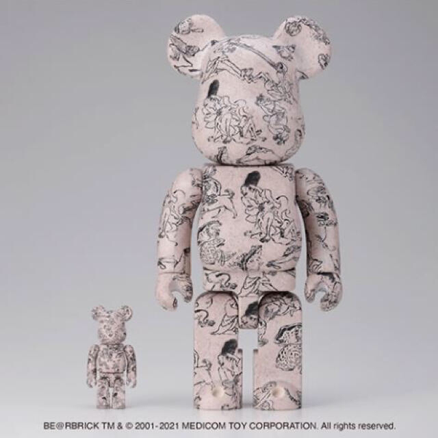 BE@RBRICK 鳥獣人物戯画 第弍集 100% & 400%