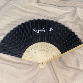 アニエスベー(agnes b.)のアニエスベー　扇子(ノベルティグッズ)