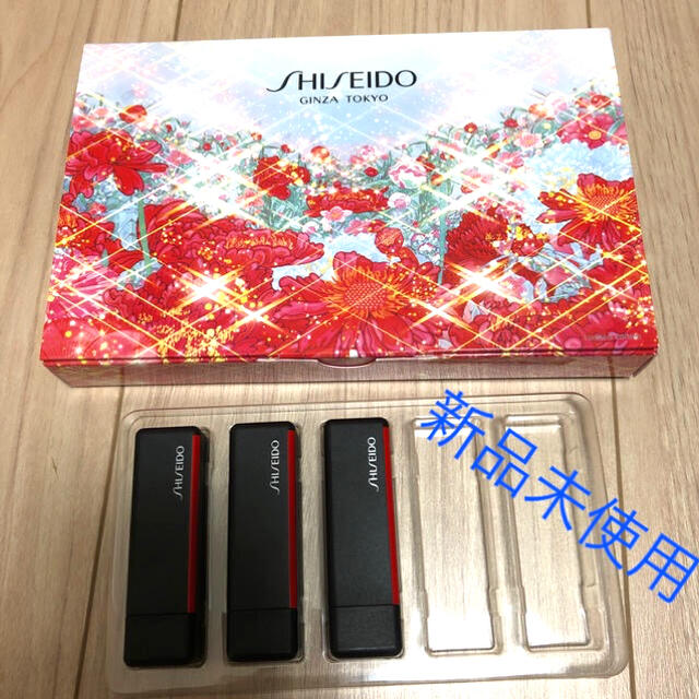 SHISEIDO (資生堂)(シセイドウ)の新品★資生堂 リップカラー 口紅 3本セット コスメ/美容のベースメイク/化粧品(口紅)の商品写真