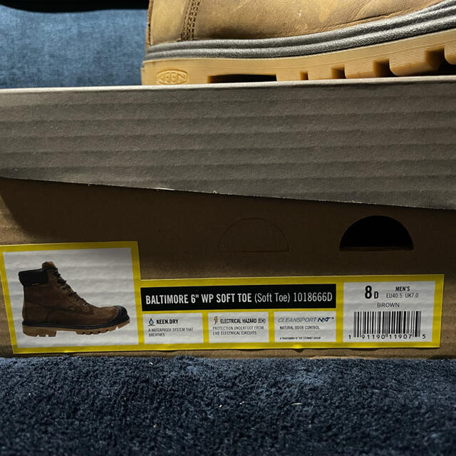 KEEN(キーン)のキーン　ブーツ（ボルモチア）UK7 メンズの靴/シューズ(ブーツ)の商品写真