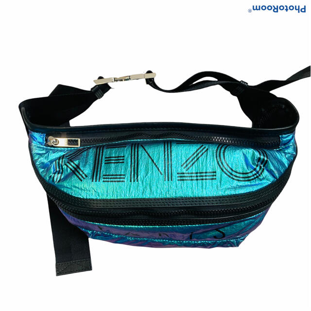 KENZO(ケンゾー)のレア　KENZO ケンゾーWAIST BAG ウエストバッグ ロゴ　ショルダー メンズのバッグ(ウエストポーチ)の商品写真