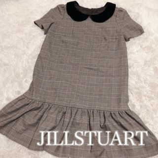 ジルスチュアート(JILLSTUART)の【小倉優子さん着用】 JILL マーメイドワンピース グレンチェック(ミニワンピース)