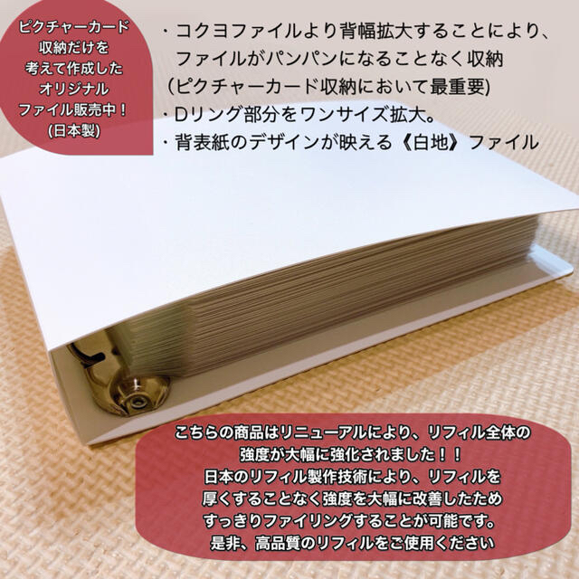 【ペッピーキッズ】★くるみん様専用★リフィル　ファイル インテリア/住まい/日用品の文房具(ファイル/バインダー)の商品写真