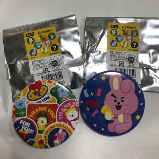 ボウダンショウネンダン(防弾少年団(BTS))のBT21 缶バッジ　シークレット(キャラクターグッズ)