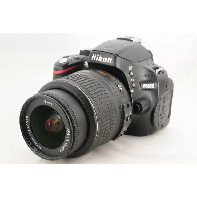 【超高画質】Nikon ニコン D5100 18-55 レンズ 手ブレ補正 1