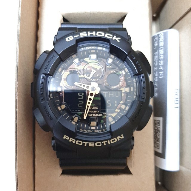G-SHOCK(ジーショック)のG-SHOCK ジーショック　時計　GA-100CF-1A9JF メンズの時計(腕時計(デジタル))の商品写真