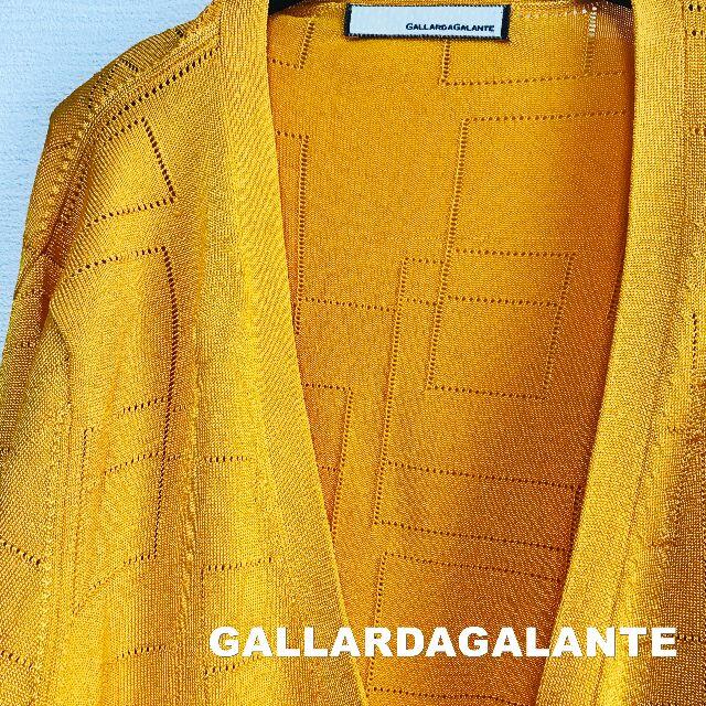 GALLARDA GALANTE(ガリャルダガランテ)の【GALLARDAGALANTE】ガリャルダ Geometric カーディガン レディースのトップス(カーディガン)の商品写真