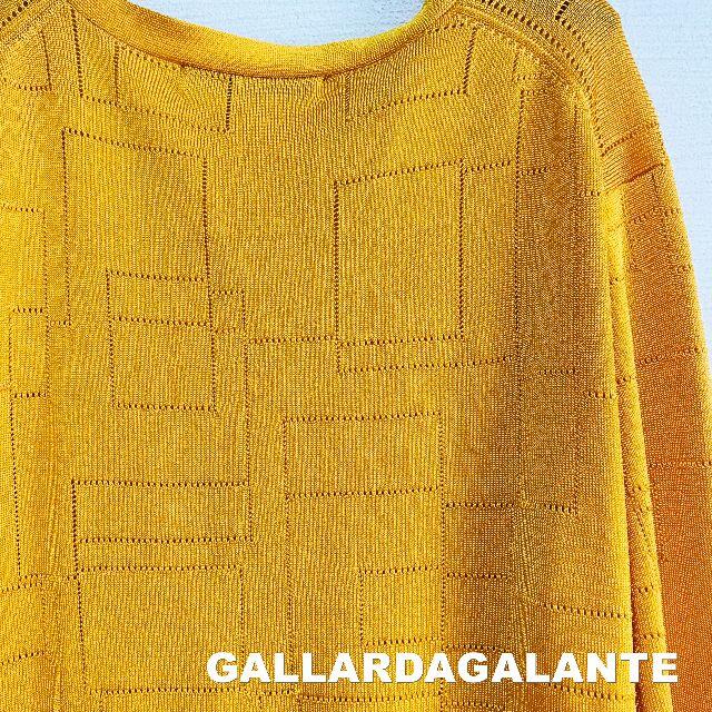 GALLARDA GALANTE(ガリャルダガランテ)の【GALLARDAGALANTE】ガリャルダ Geometric カーディガン レディースのトップス(カーディガン)の商品写真