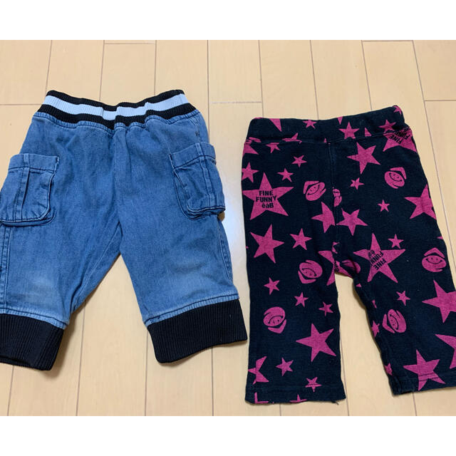 e.a.B(エーアーベー)の男の子　90cm ハーフパンツ2枚セット キッズ/ベビー/マタニティのキッズ服男の子用(90cm~)(パンツ/スパッツ)の商品写真