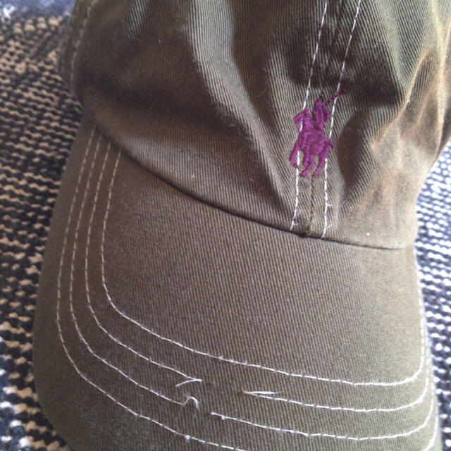 POLO RALPH LAUREN(ポロラルフローレン)のPolo ポロ 古着屋購入 CAP ワークキャップ レディースの帽子(キャップ)の商品写真