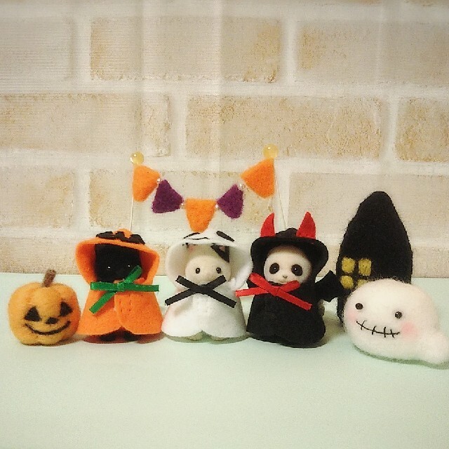 シルバニアファミリー ハロウィン赤ちゃん服セット① | フリマアプリ ラクマ