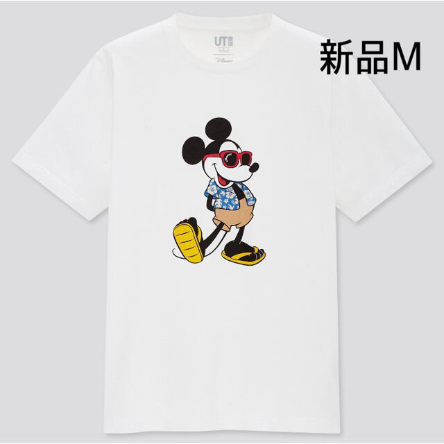 新品 ユニクロ ミッキーマウス ディズニー ハワイ Tシャツ ホワイト | フリマアプリ ラクマ