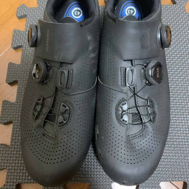 SHIMANO ビンディングシューズ RC7 ブラック 43