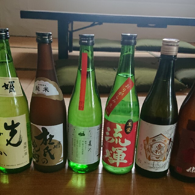 日本酒しごうびん十二本新品