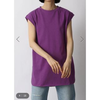 ローリーズファーム(LOWRYS FARM)のロングノースリーブ(オーガニックコットン使用)(Tシャツ(半袖/袖なし))