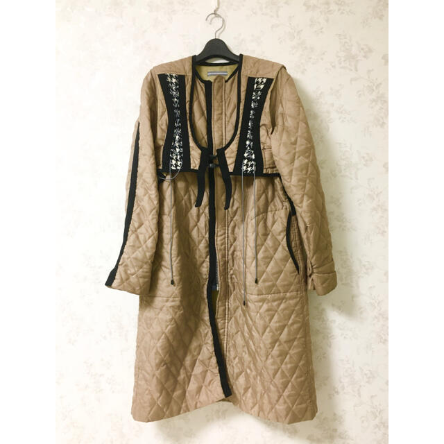 ベビーグッズも大集合 kishidamiki 2018aw キルティングコート ロング
