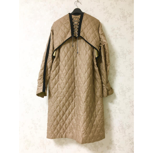 ベビーグッズも大集合 kishidamiki 2018aw キルティングコート ロング