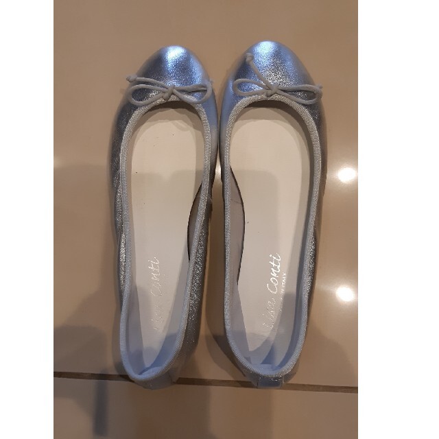 Rochas ロシャス フラットシューズ グリッター クリスタル-