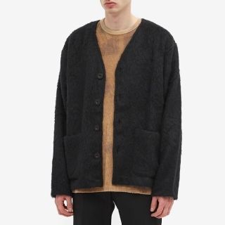 アクネ(ACNE)のOur Legacy cardigan black mohair 21aw(カーディガン)