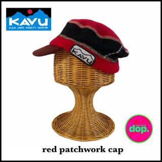 カブー(KAVU)の▼ kavu red wool cap ▼(キャップ)