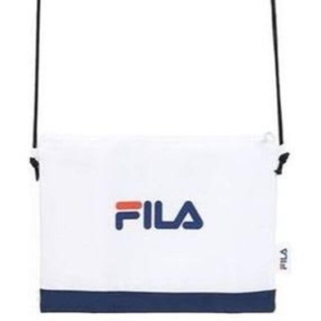 FILA(フィラ)のセブンティーン【付録】FILA　ロゴサコッシュ♪《未開封》×2点セット！ レディースのファッション小物(ポーチ)の商品写真