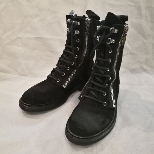 新作入荷!!】 BALMAIN - バルマン ショートブーツ ブラック BALMAIN