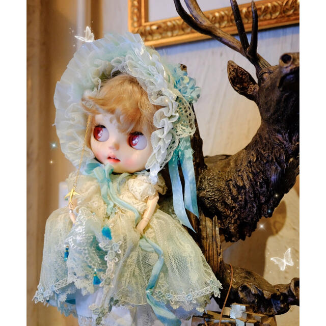 ブライスプリンセス風洋服セット ネオブライス   アウトフィット ハンドメイドのぬいぐるみ/人形(人形)の商品写真