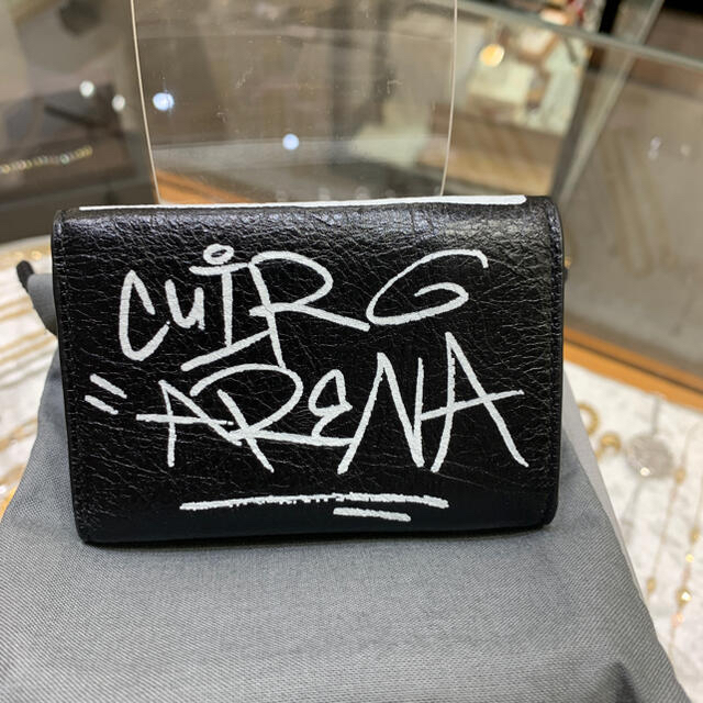 値下げ バレンシアガ ミニウォレット グラフィティ 超美品 値下げ バレンシアガ ミニウォレット グラフィティ 超美品