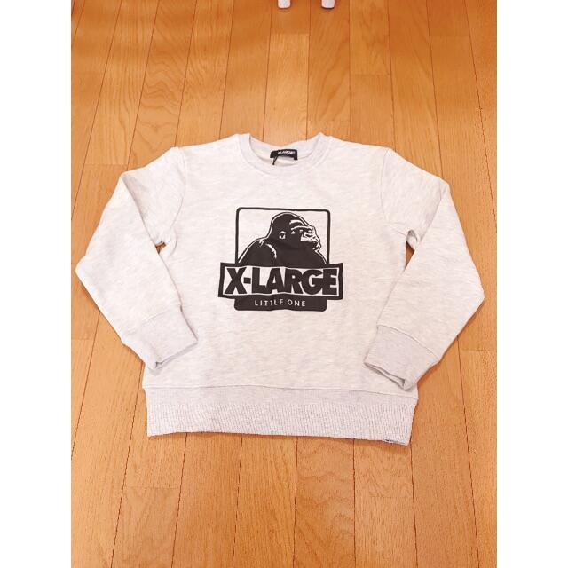 XLARGE(エクストララージ)の【値下げ】XLARGE KIDS トレーナー　新品未使用 キッズ/ベビー/マタニティのキッズ服男の子用(90cm~)(Tシャツ/カットソー)の商品写真