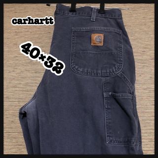 カーハート(carhartt)の【カーハート】ワークパンツ　ペインターパンツ　革タグ　革パッチ　ダック地86(ワークパンツ/カーゴパンツ)