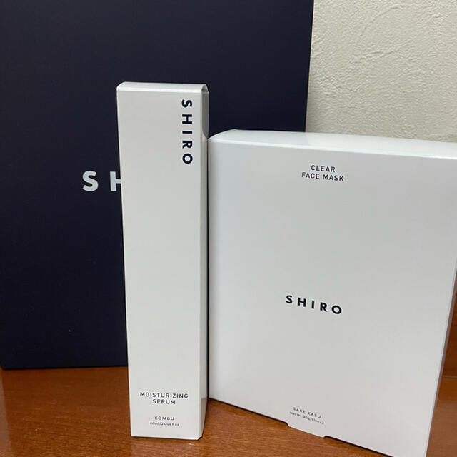 【新品】SHIRO 美容液&パック