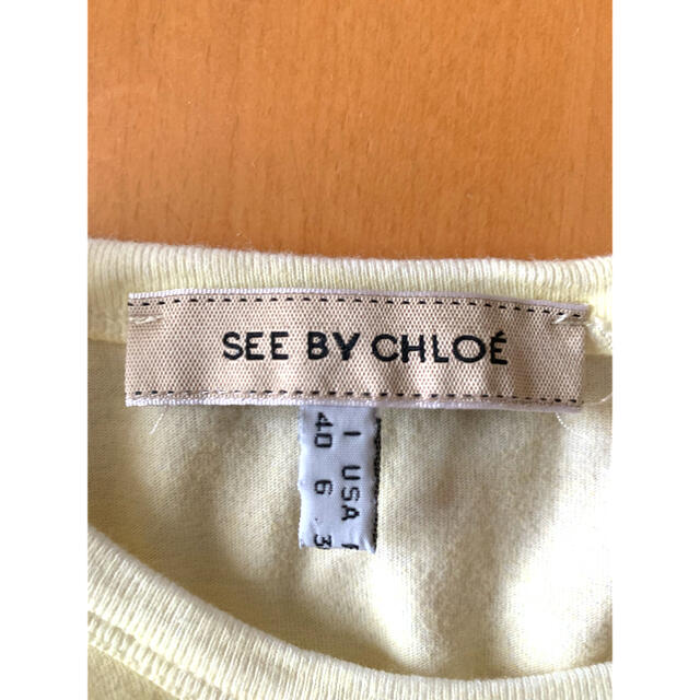SEE BY CHLOE(シーバイクロエ)のsee by chloe Tシャツ レディースのトップス(Tシャツ(半袖/袖なし))の商品写真