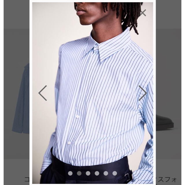 H&M(エイチアンドエム)のToga Archives x H&M  コットンシャツ メンズのトップス(シャツ)の商品写真