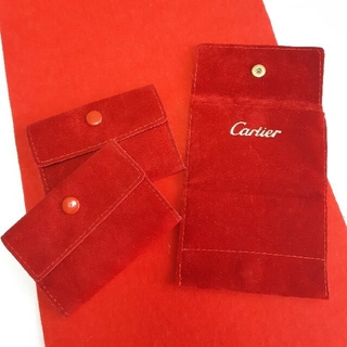 カルティエ(Cartier)の専用 カルティエ ティファニー 保存袋 巾着 アクセサリー スナップ ケース(ショップ袋)