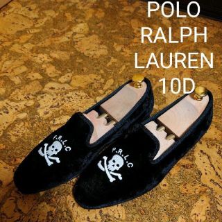 ラルフローレン(Ralph Lauren)の希少 POLO RALPH LAUREN ベルベット スリッポン  10D(ドレス/ビジネス)