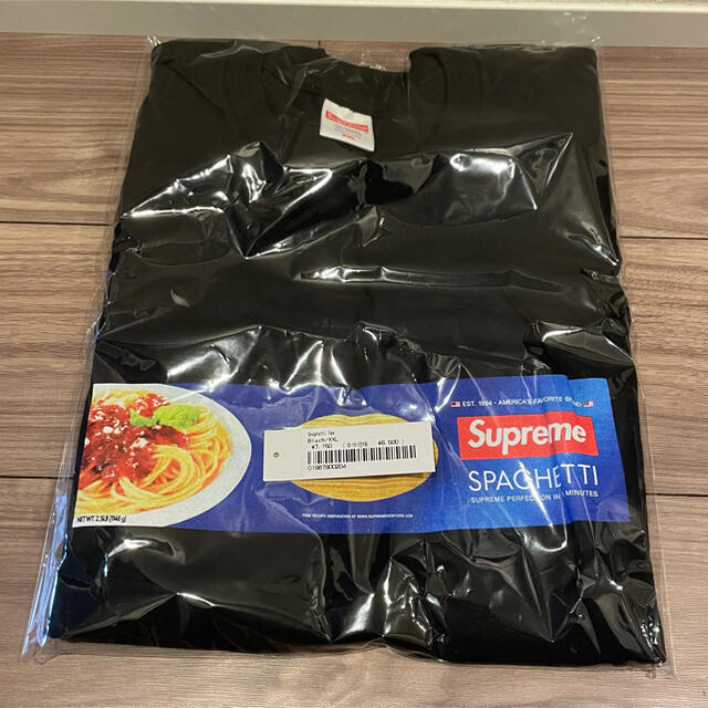 Supreme Spaghetti Tee シュプリーム 黒 XXL Black