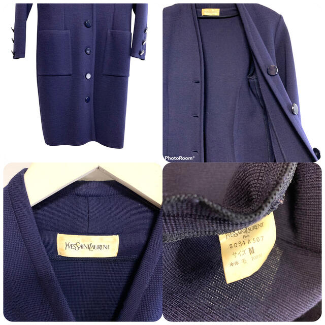 SAINT LAURENT - ヴィンテージ イヴ サンローラン コート SAINT LAURENT - ヴィンテージ イヴ サンローラン コート