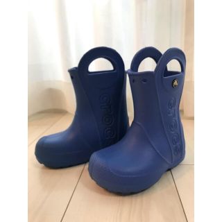 クロックス(crocs)のクロックス/長靴/16.5㎝/ブルー/crocs(長靴/レインシューズ)