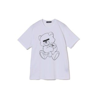 アンダーカバー(UNDERCOVER)のUNDERCOVER BASIC BEAR TEE WHITE / XXL(Tシャツ/カットソー(半袖/袖なし))