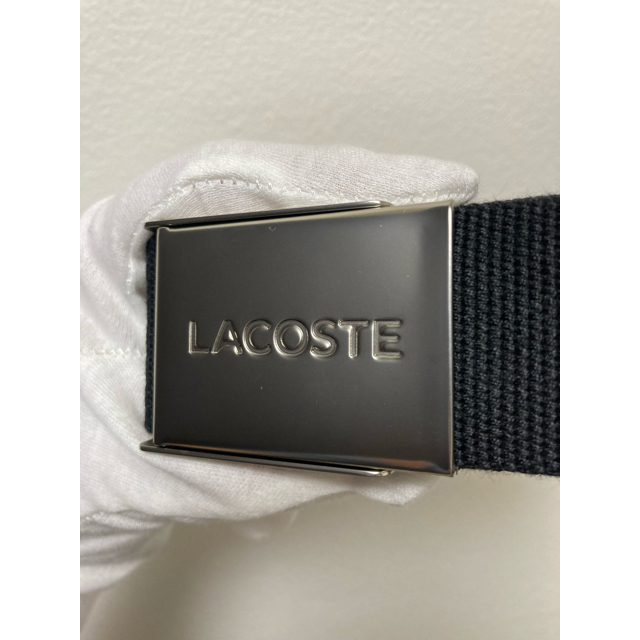 LACOSTE(ラコステ)の　LACOSTE / ラコステ　L.12.12 布ベルト　ガチャベルト　110 メンズのファッション小物(ベルト)の商品写真