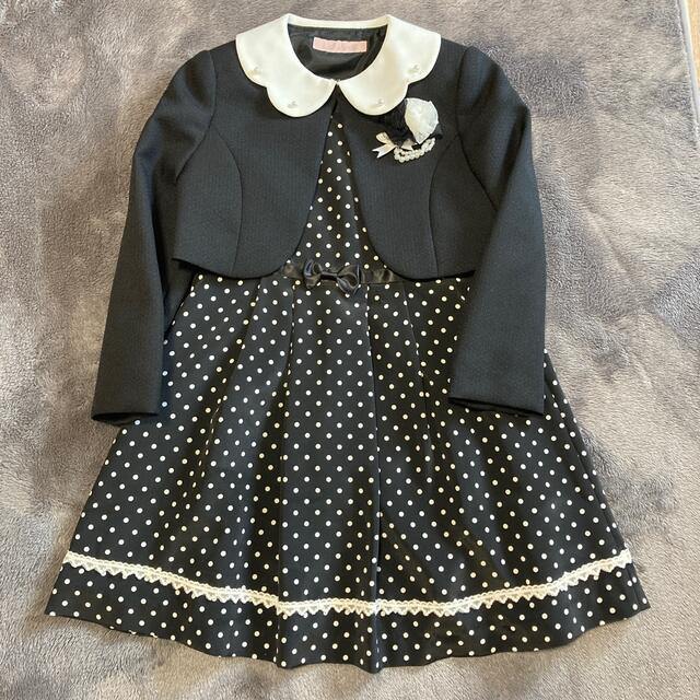 フォーマル3点セット キッズ/ベビー/マタニティのキッズ服女の子用(90cm~)(ドレス/フォーマル)の商品写真