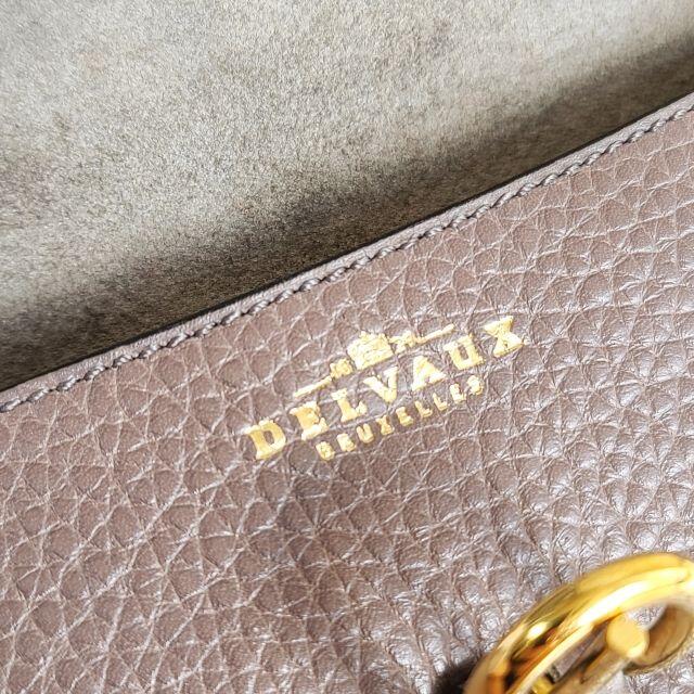 デルボー デルヴォー Delvaux ☆ ウエストバッグ ベルト グレー