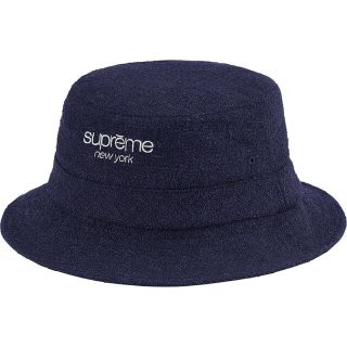 シュプリーム(Supreme)のS/M 紺 SUPREME Classic Logo Terry Crusher(ハット)