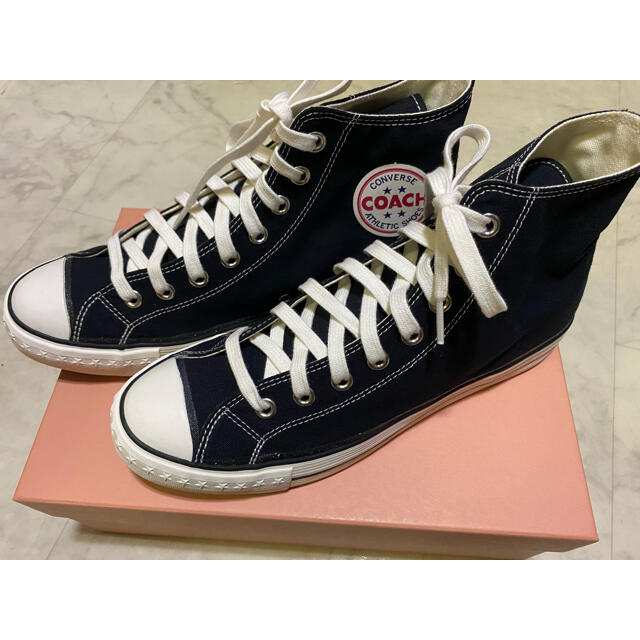 専用 CONVERSE ADDICT COACH CANVAS BLACKスニーカー