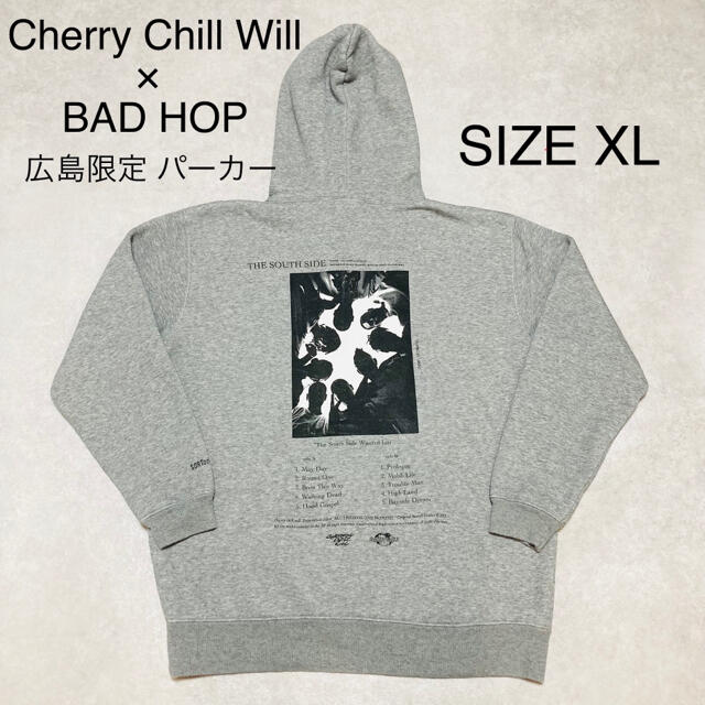 Cherry Chill Will × BAD HOP 広島限定 パーカー XL メンズのトップス(パーカー)の商品写真